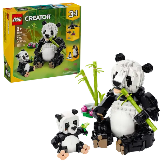 LEGO 31165 Creator Wild Animals: Panda Family