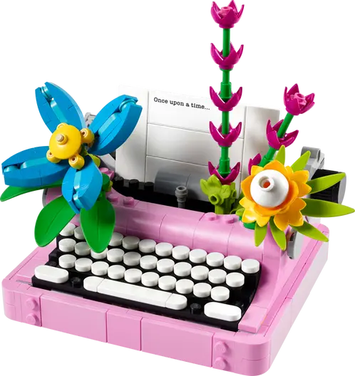 LEGO 31169 Creator Typewriter with Flowers