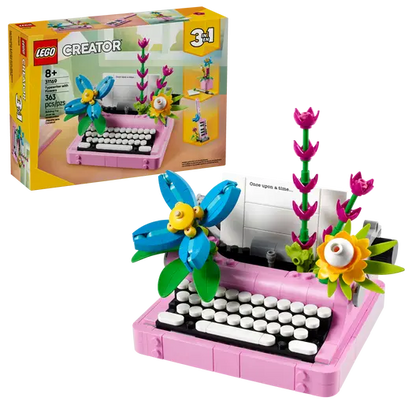 LEGO 31169 Creator Typewriter with Flowers