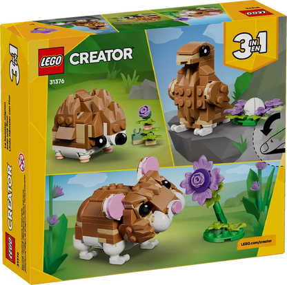 Lego 31376 Creator 3-in-1 Cute Hamster with a Flower