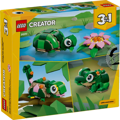 Lego 31377 Creator 3-in-1 Turtle with a Water Lily Flower