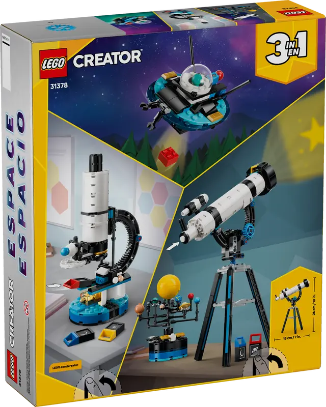Lego 31378 Creator 3-in-1 Space Exploration Telescope
