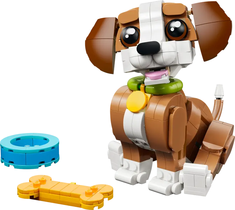Lego 31382 Creator 3-in-1 Cute Animals Playful Puppy Dog