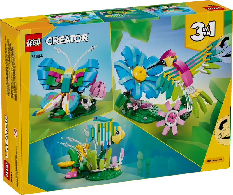 Lego 31384 Creator 3-in-1 Wild Animals Colorful Hummingbird
