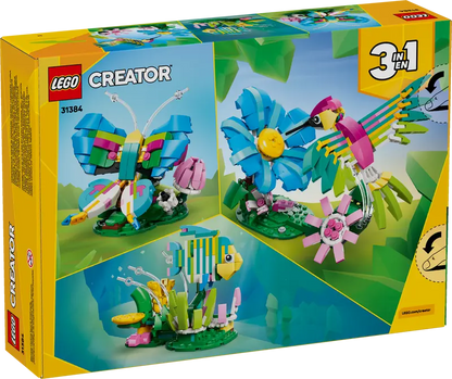 Lego 31384 Creator 3-in-1 Wild Animals Colorful Hummingbird