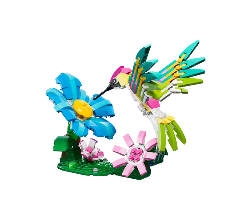 Lego 31384 Creator 3-in-1 Wild Animals Colorful Hummingbird