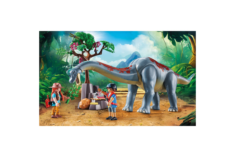 Playmobil 71819 Dinos Brachiosaurus With Hovercraft