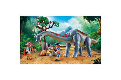 Playmobil 71819 Dinos Brachiosaurus With Hovercraft