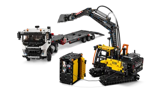 LEGO 42175 Technic Volvo Fmx Truck & Ec230 Electric Excavator