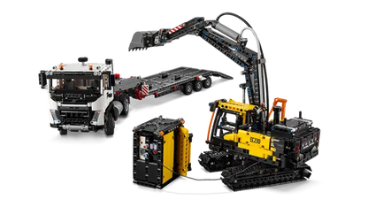 LEGO 42175 Technic Volvo Fmx Truck & Ec230 Electric Excavator