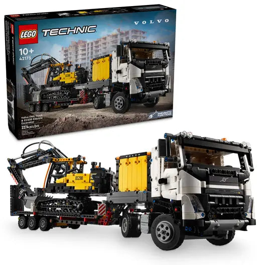 LEGO 42175 Technic Volvo Fmx Truck & Ec230 Electric Excavator