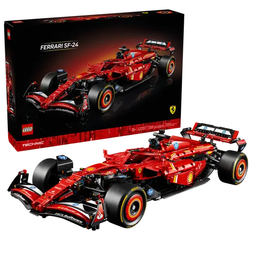 Lego 42207 Ferrari SF24 F1 Car