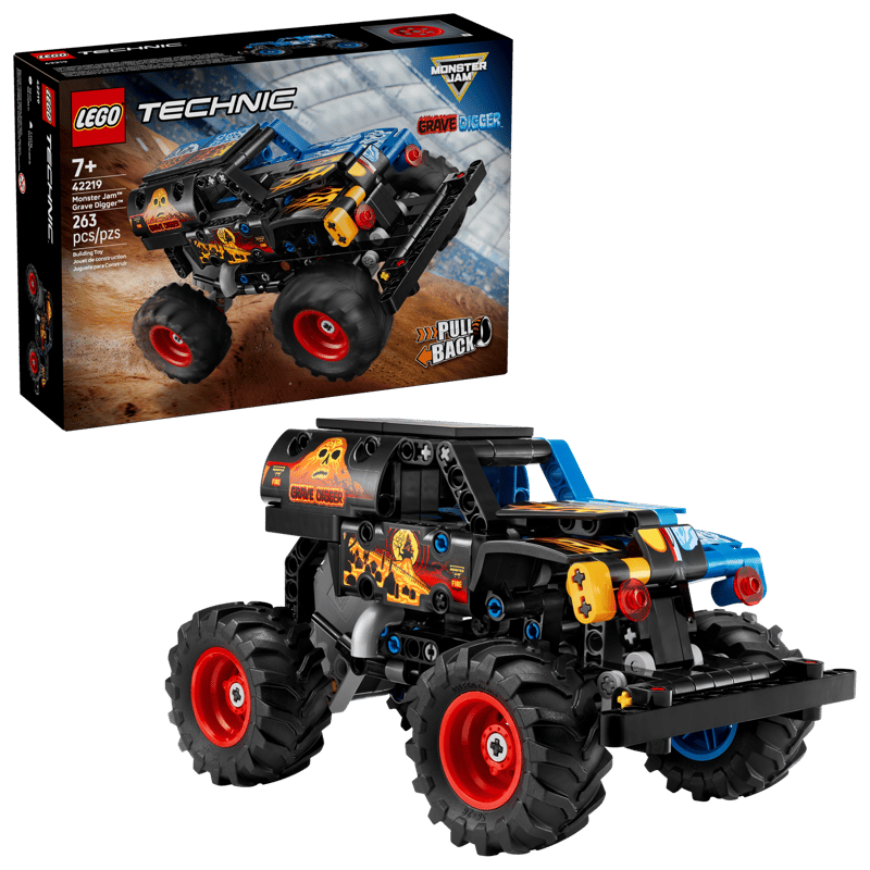 LEGO 42219 Technic Monster Jam Grave Digger Fire and Ice