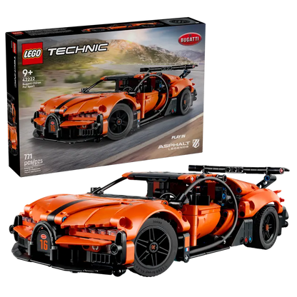 LEGO 42222 Technic Bugatti Chiron Pur Sport Hypercar