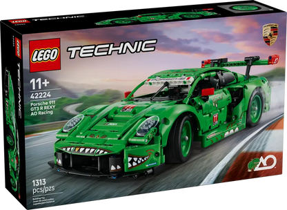 LEGO 42224 Technic Porsche 911 GT3 R REXY AO Racing Car