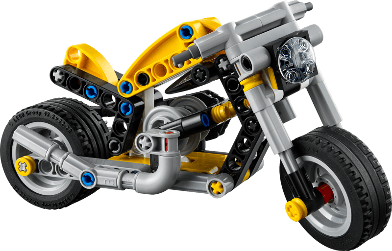 LEGO 42225 Technic Yellow Motorcycle