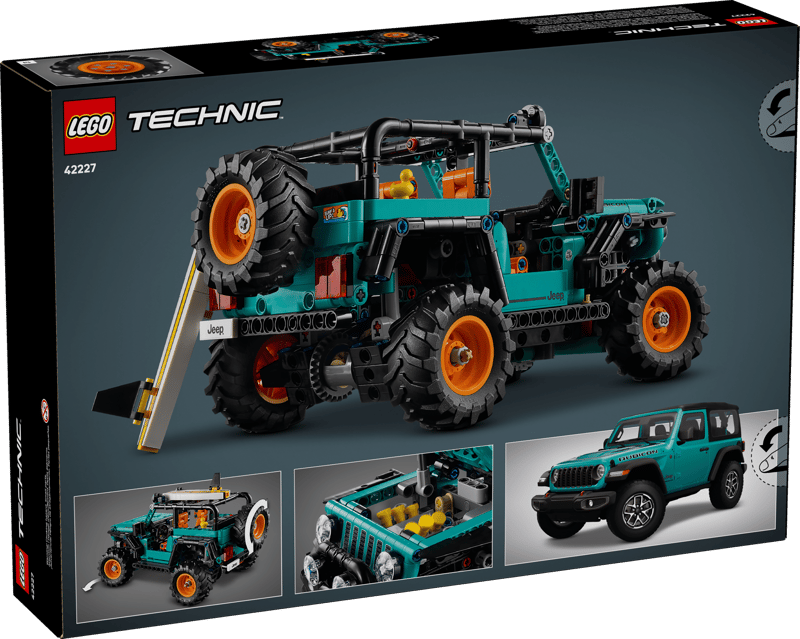 LEGO 42227 Technic Jeep Wrangler Rubicon SUV