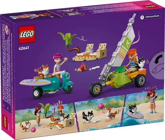 LEGO 42641 Friends Surfing Dogs and Scooter Adventure