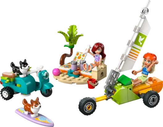 LEGO 42641 Friends Surfing Dogs and Scooter Adventure