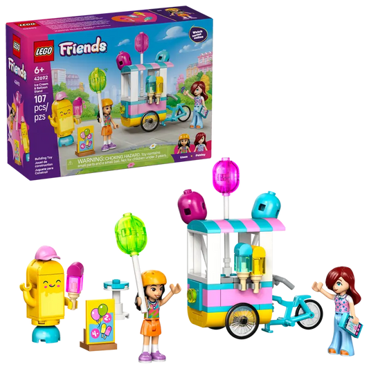 Lego 42692 Friends  Ice Cream & Balloon Stand