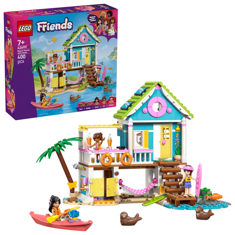 Lego 42699 Friends Beach House with Seals