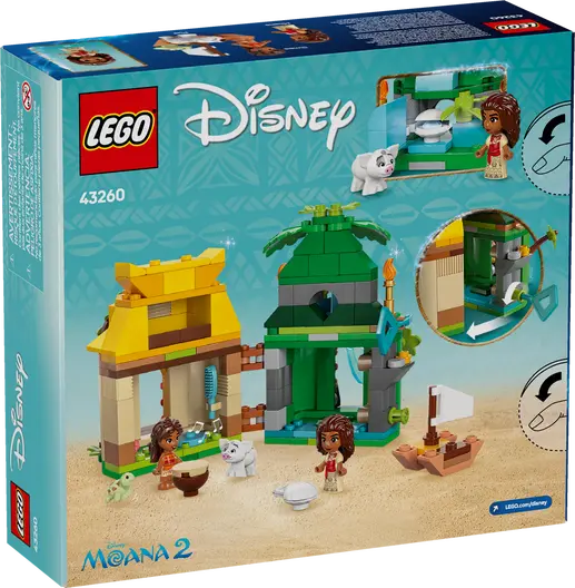 LEGO 43260 Disney Princess Moana's Island Fun