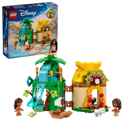 LEGO 43260 Disney Princess Moana's Island Fun