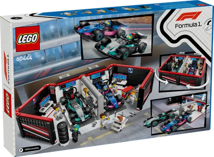 LEGO 60444 City F1 Garage & Mercedes-AMG & Alpine Cars