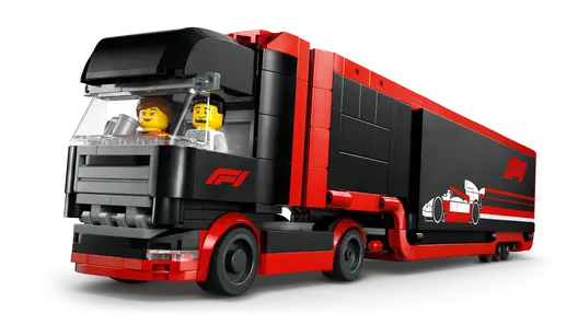 LEGO 60445 City F1 Truck with RB20 & AMR24 F1 Cars