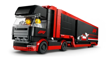 LEGO 60445 City F1 Truck with RB20 & AMR24 F1 Cars