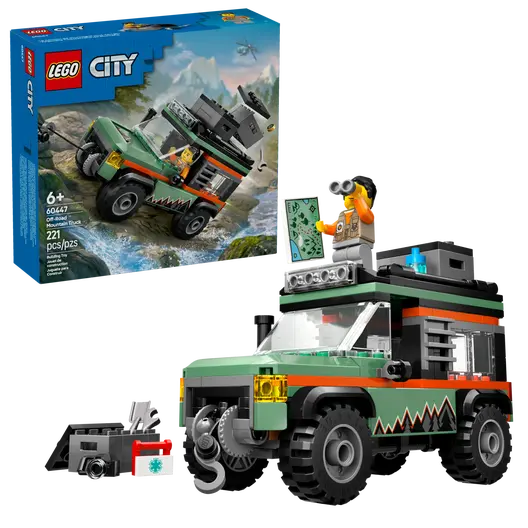 LEGO 60447 City Off-Road 4x4 Mountain Truck