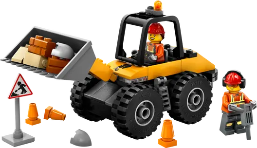 LEGO 60450 City Yellow Construction Wheel Loader