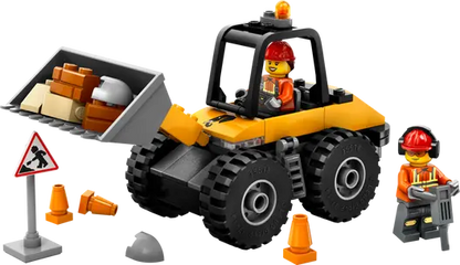 LEGO 60450 City Yellow Construction Wheel Loader