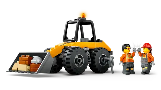 LEGO 60450 City Yellow Construction Wheel Loader