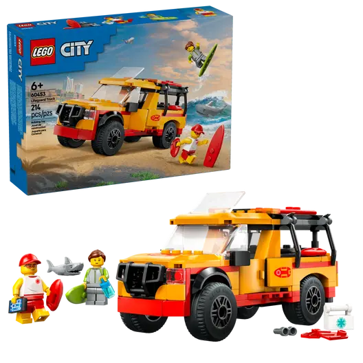 LEGO 60453 City Lifeguard Beach Rescue Truck