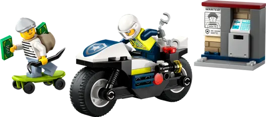 LEGO 60455 City Police Motorcycle Chase