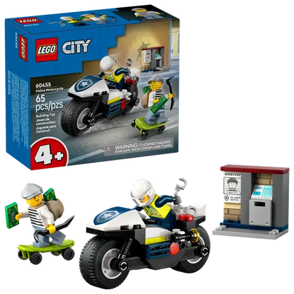 LEGO 60455 City Police Motorcycle Chase