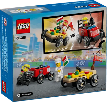 LEGO 60458 City Pizza vs. Fire Truck Race Car Pack