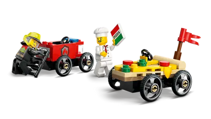 LEGO 60458 City Pizza vs. Fire Truck Race Car Pack