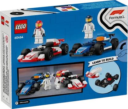 LEGO 60464 City F1 Williams Racing & Haas F1 Race Cars