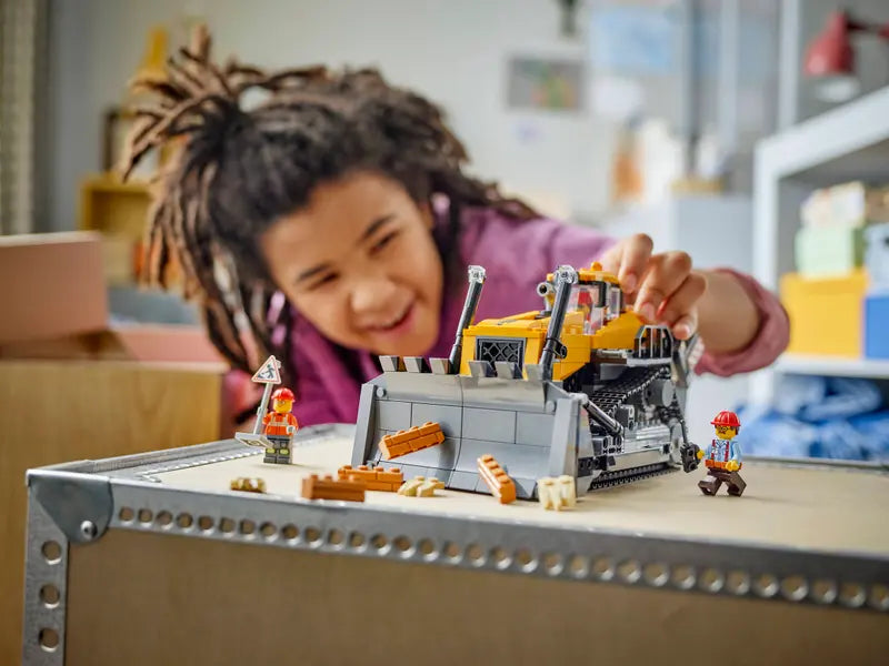 LEGO 60466 City Yellow Bulldozer