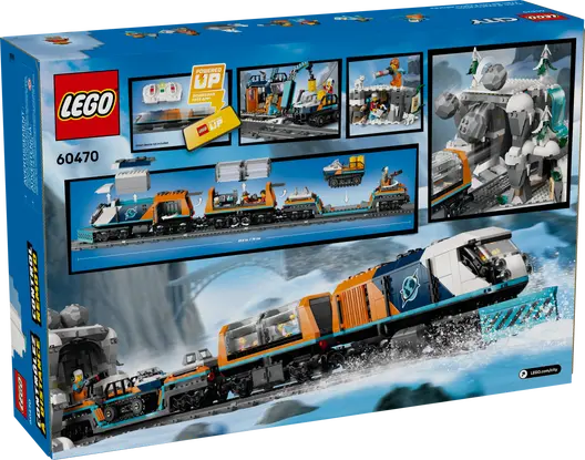 LEGO 60470 City Explorers’ Arctic Polar Express Train
