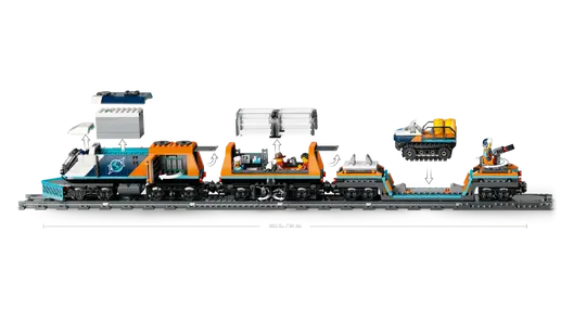 LEGO 60470 City Explorers’ Arctic Polar Express Train
