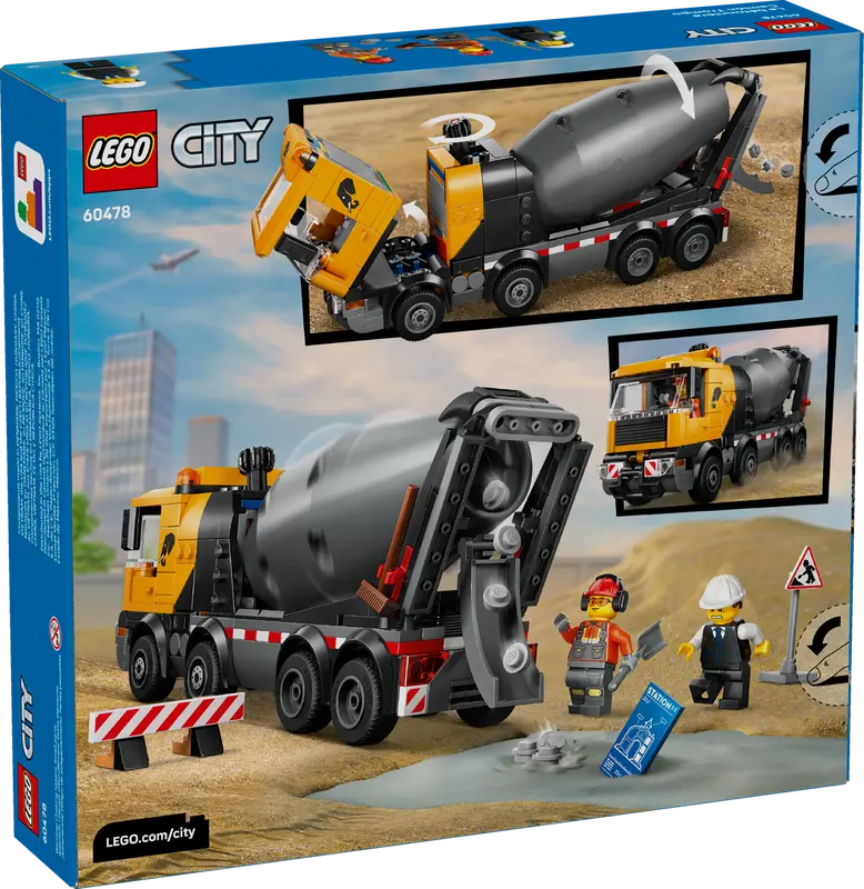Lego 60478 City Cement Mixer