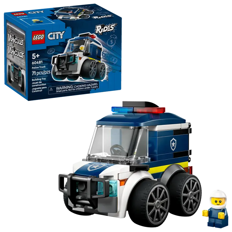 Lego 60481 City Rides Police Truck
