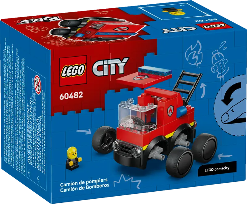 Lego 60482 City Rides Fire Truck