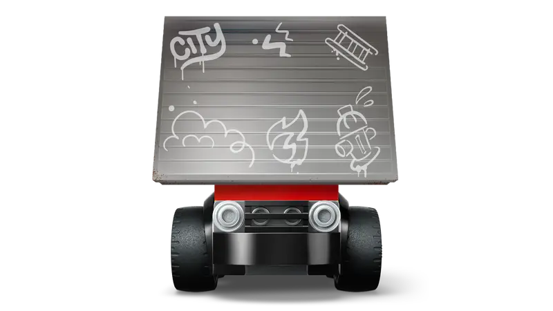 Lego 60482 City Rides Fire Truck