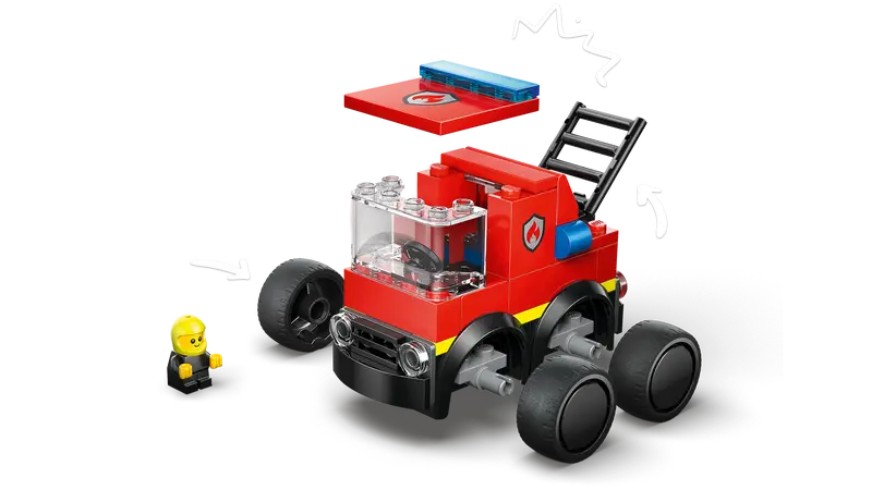 Lego 60482 City Rides Fire Truck