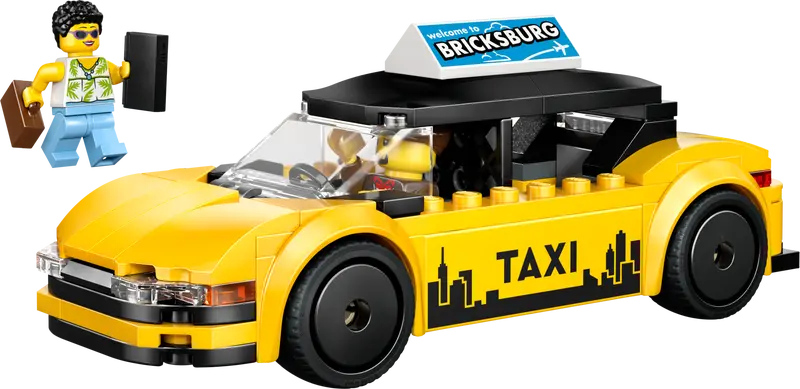 Lego 60487 City Yellow Taxi