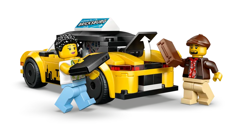 Lego 60487 City Yellow Taxi